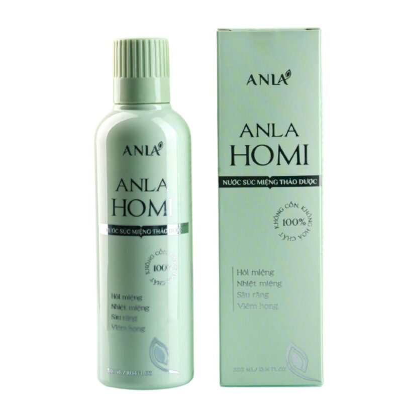 Nước súc miệng Thảo dược Homi Anla