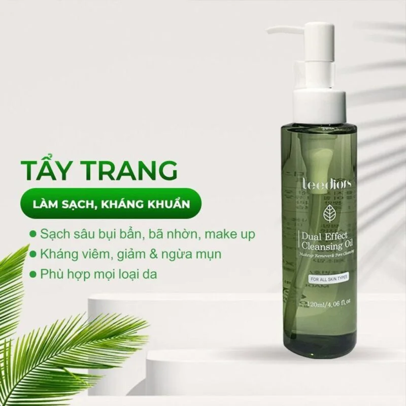 Dầu Tẩy Trang Leediors Dual Effect Cleansing Oil